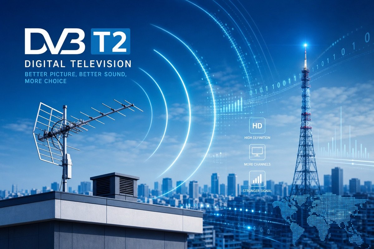 DVB-T2 – wszystko, co musisz wiedzieć o nowym standardzie nadawania